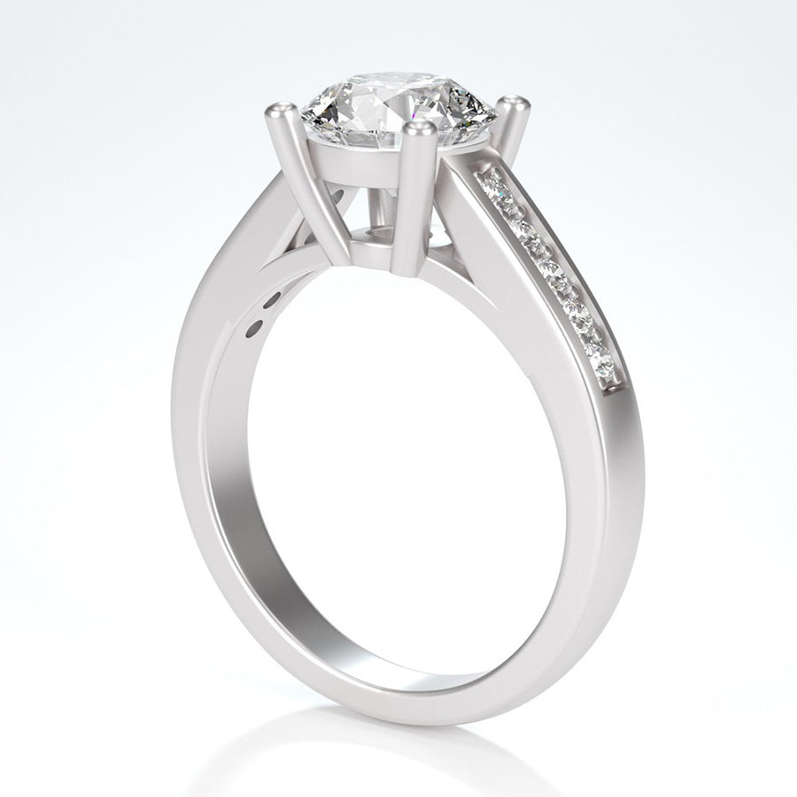 Sterling Silver Rings - Moissanite Ring | Jewel Eternal 