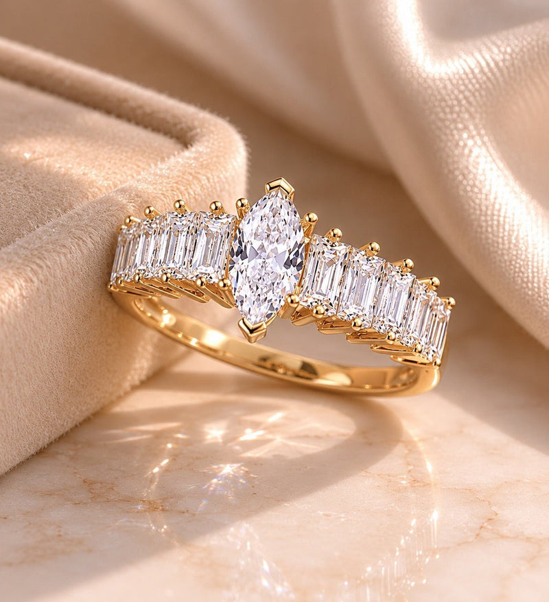 Marquise Moissanite Rings: What to Know Before You Buy