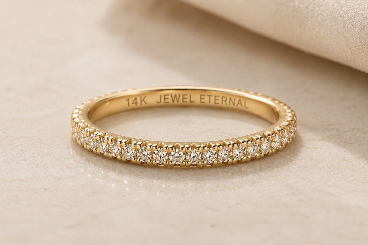 Moissanite Anniversary Ring Guide - Jewel Eternal