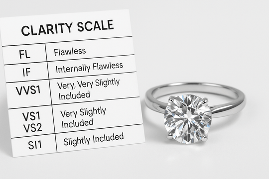 What Does VVS1 Clarity Mean in Moissanite? - Jewel Eternal