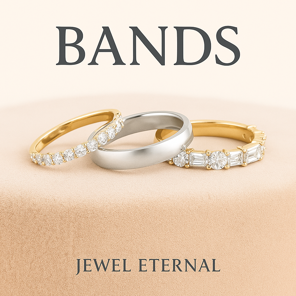 Moissanite Bands – Stackable, Elegant, Ethically Grown