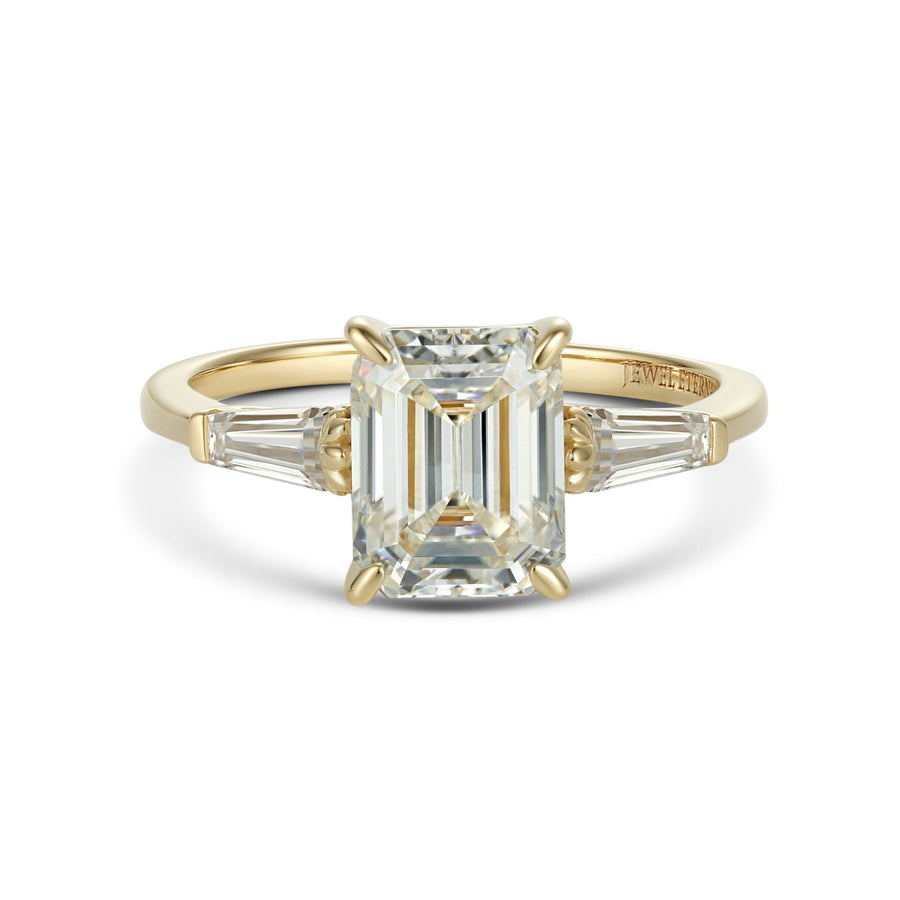 Everlove 2–5 ct Emerald Cut Moissanite Ring | D Color VVS1 | Jewel Eternal - Jewel Eternal