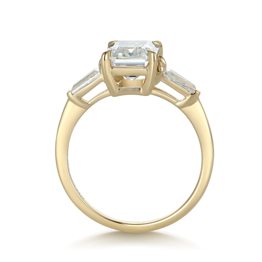 Everlove 2–5 ct Emerald Cut Moissanite Ring | D Color VVS1 | Jewel Eternal - Jewel Eternal
