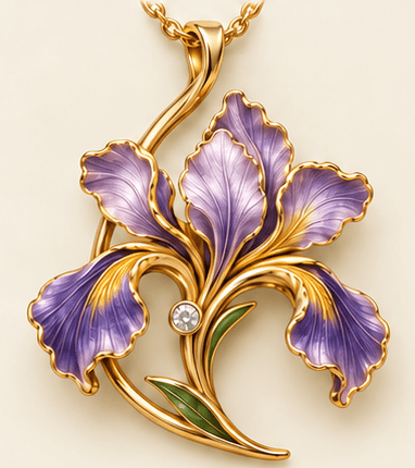 Iris Arc Pendant - Jewel Eternal