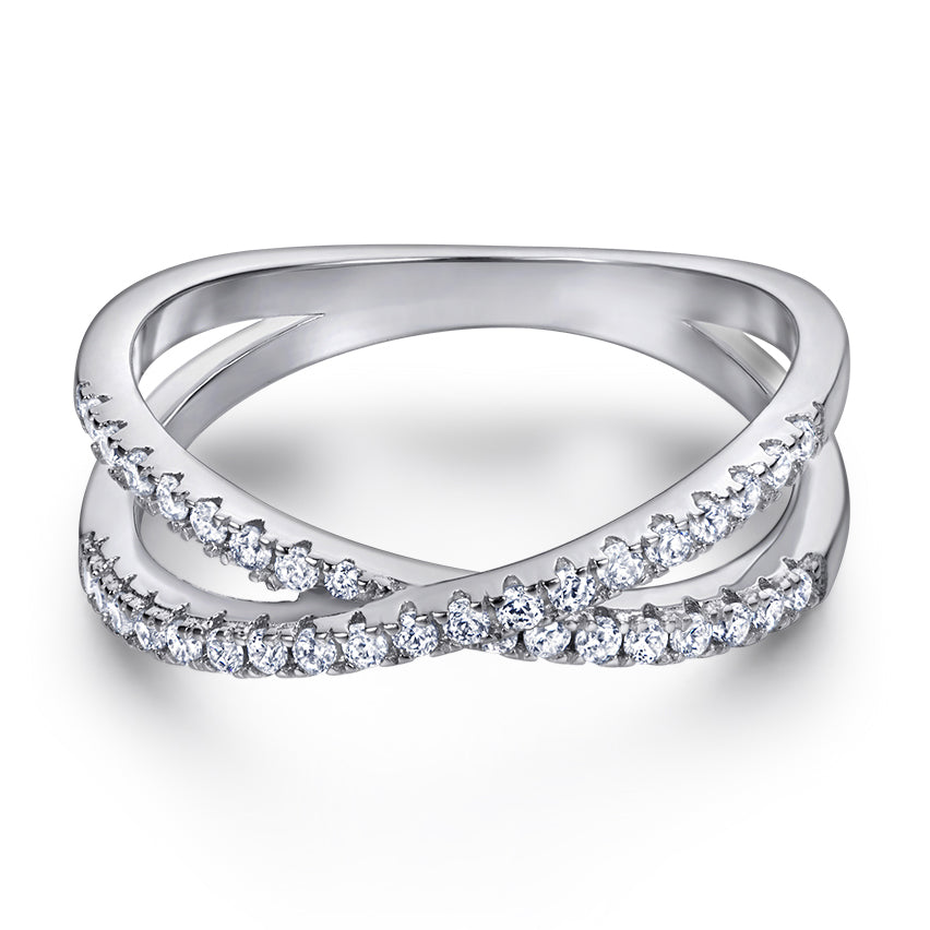 Cross Pave Band