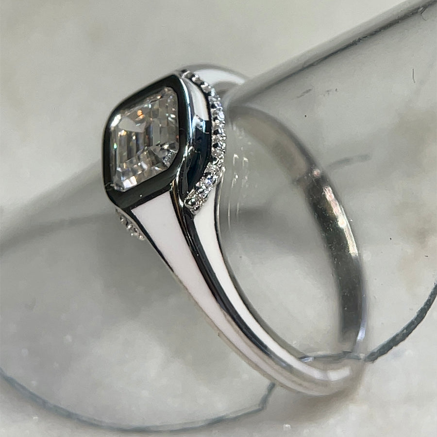 Black and White Ring | Women's Rings | Jewel Eternal
