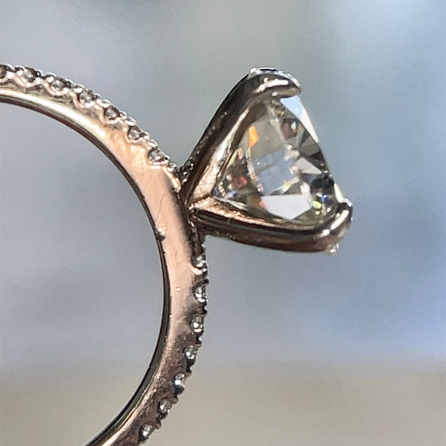 Women's Moissanite Engagement Rings - Diamond's real Doppelgänger | Custom Rings | Jewel Eternal