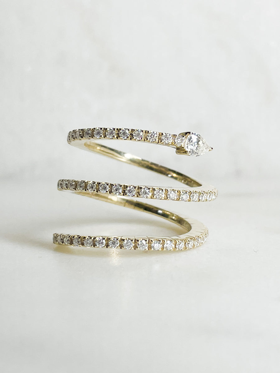 Diamond Snake Rings- Ring for Women | Jewel EternalMoissanite Snake Fashion Ring. Looks identical to and lasts as long as diamond - Snake Ring | Jewel Eternal