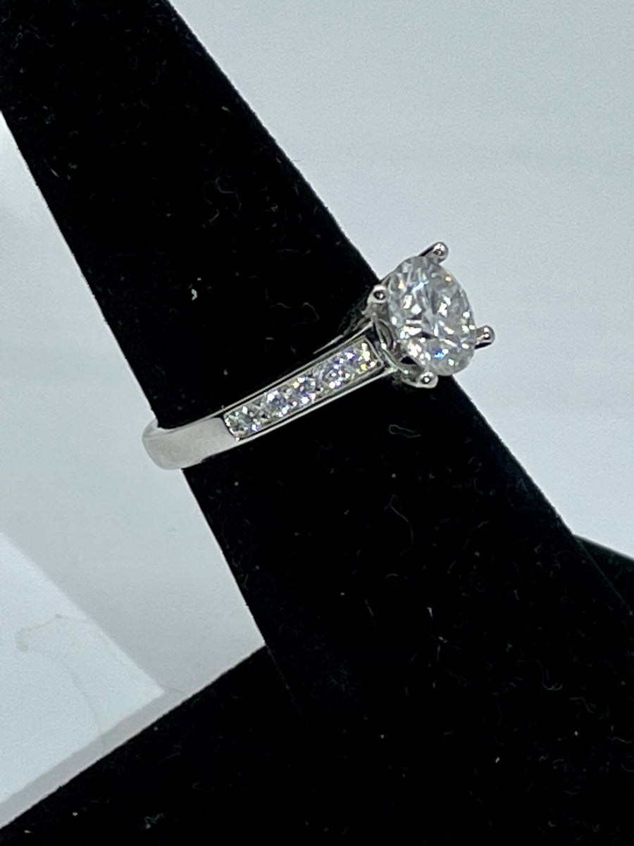 Sterling Silver Rings - Moissanite Ring | Jewel Eternal 