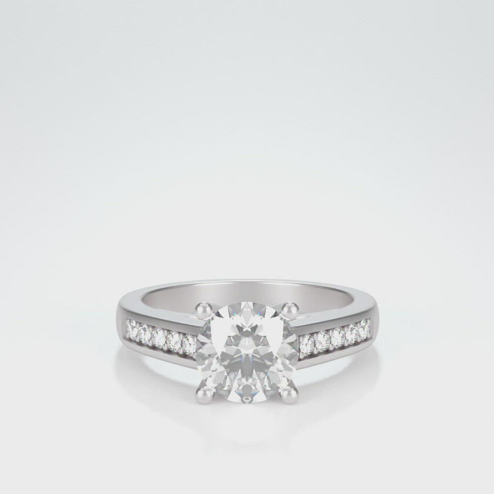 Sterling Silver Rings - Moissanite Ring | Jewel Eternal 