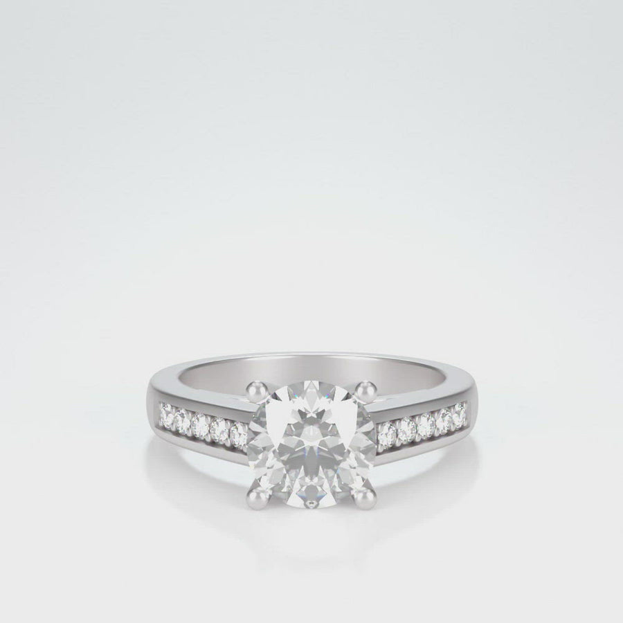 Sterling Silver Rings - Moissanite Ring | Jewel Eternal 