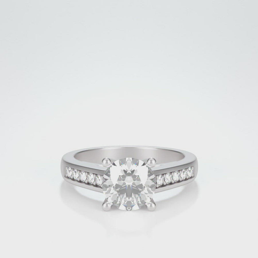 Sterling Silver Rings - Moissanite Ring | Jewel Eternal 