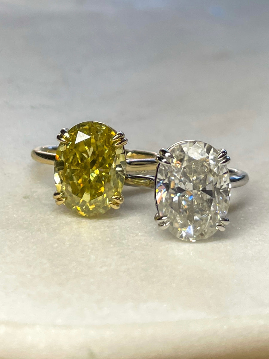 Women's Engagement Rings - Yellow diamonds | Jewel Eternal