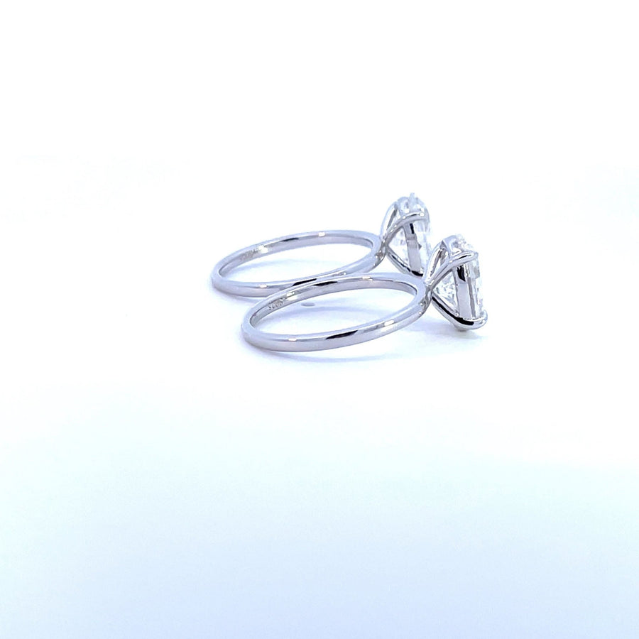 Majesty – 2.5 ct Moissanite Solitaire Ring in Sterling, Gold or Platinum - Jewel Eternal