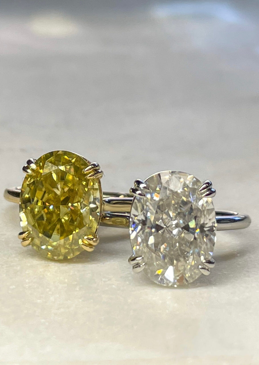 Women's Engagement Rings - Yellow diamonds | Jewel Eternal