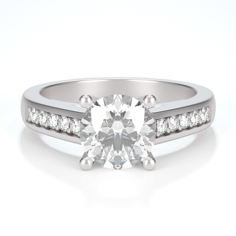 Sterling Silver Rings - Moissanite Ring | Jewel Eternal 